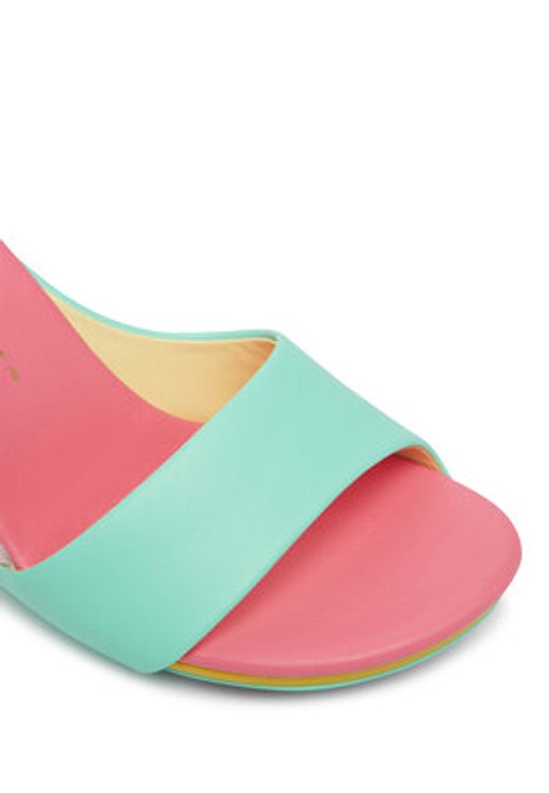 United Nude Klapki Mobius Hi 1000197816 Zielony. Kolor: zielony. Materiał: skóra