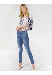 Unisono - SPODNIE - JEANSY 70-F4317 JEANS. Materiał: jeans #1