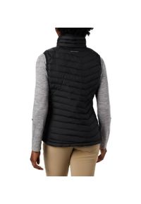 columbia - Bezrękawnik turystyczny damski Columbia Powder Lite Vest. Kolor: czarny. Długość rękawa: bez rękawów. Sport: turystyka piesza