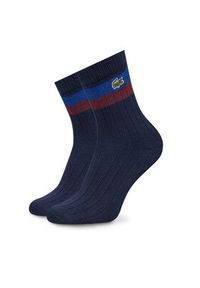 Lacoste Skarpety długie RA4241 Kolorowy. Materiał: materiał, bawełna. Wzór: kolorowy #4