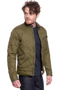 Jack & Jones - JACK JONES JJVBERNARD JACKET DARK OLIVE 12115999. Kolor: zielony #9