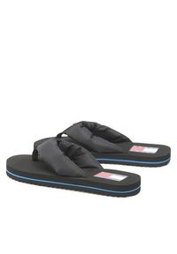 Tommy Jeans Japonki Flag Eva Beach Sandal EN0EN02111 Czarny. Kolor: czarny. Materiał: materiał