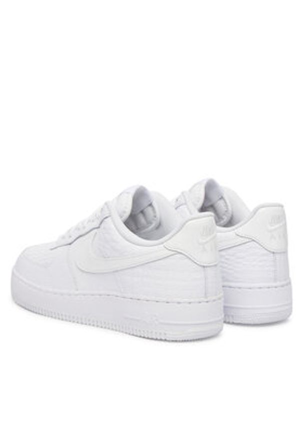 Nike Sneakersy Nike Air Force 1 '07 LX HF2893 100 Biały. Kolor: biały. Materiał: skóra. Model: Nike Air Force