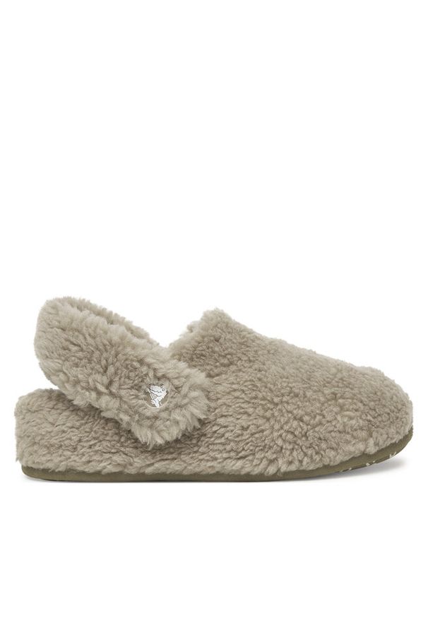 Kapcie Crocs. Kolor: beżowy