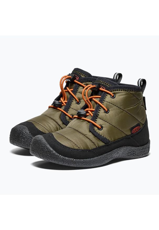 keen - Buty juniorskie KEEN Howser II Chukka WP. Kolor: zielony