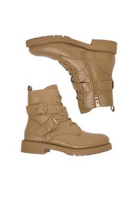 DeeZee Trzewiki 15161-1-BEIGE PU Beżowy. Kolor: beżowy. Materiał: materiał #8