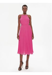 MICHAEL Michael Kors Sukienka koktajlowa MS481E77R3 Różowy Regular Fit. Kolor: różowy. Materiał: syntetyk. Styl: wizytowy #3