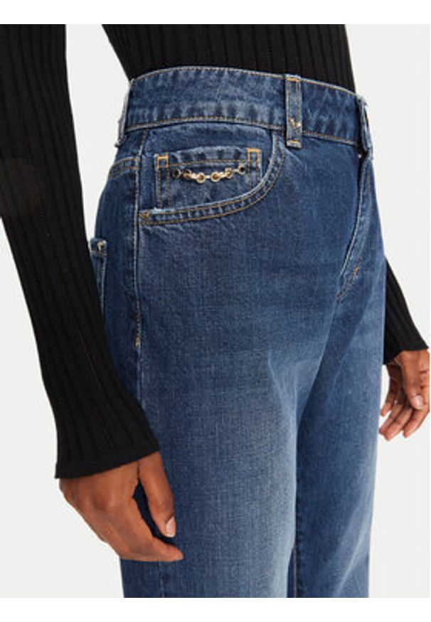 Babylon Jeansy EBJR06 Granatowy Regular Fit. Kolor: niebieski