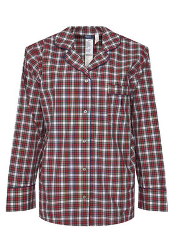Polo Ralph Lauren Piżama 4P0429 Bordowy Relaxed Fit. Kolor: czerwony. Materiał: bawełna