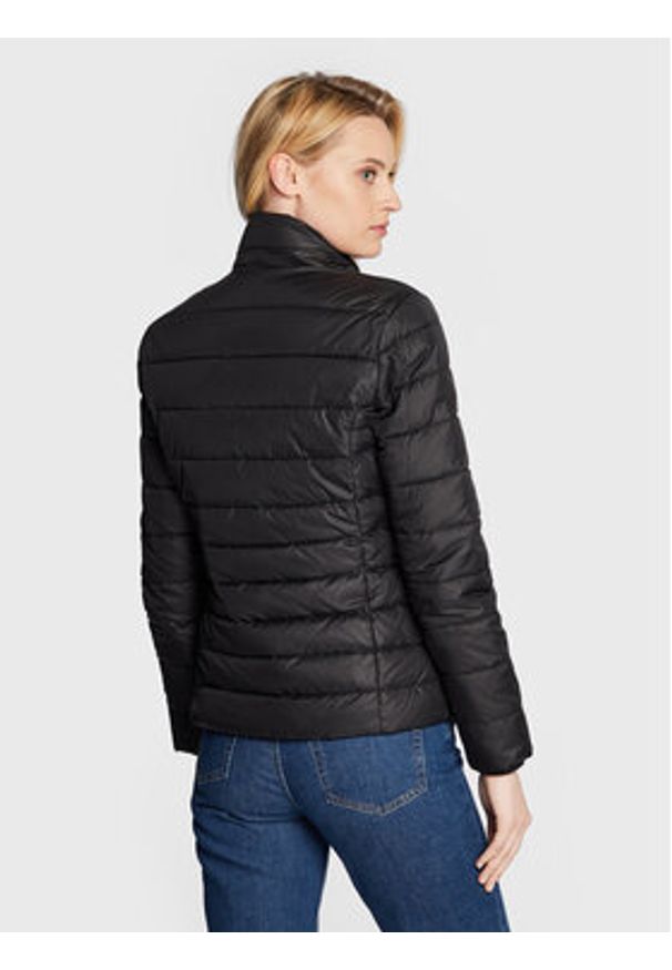 Tommy Jeans Kurtka przejściowa Basic DW0DW13741 Czarny Regular Fit. Kolor: czarny. Materiał: syntetyk