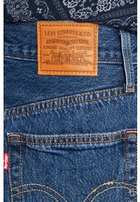 Levi's® - Levi's - Spódnica. Okazja: na spotkanie biznesowe. Stan: podwyższony. Kolor: niebieski. Materiał: tkanina, materiał, denim. Wzór: gładki. Styl: biznesowy #2