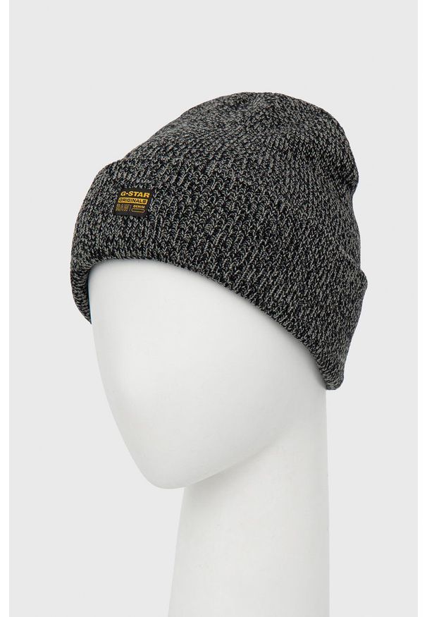 G-Star RAW - G-Star Raw Czapka kolor szary. Kolor: szary