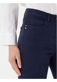 Morgan Jeansy 231-PRETTY Granatowy Slim Fit. Kolor: niebieski