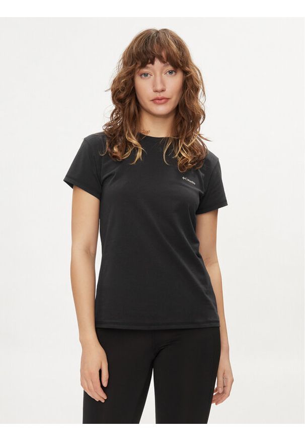 columbia - Columbia T-Shirt Sun Trek™ Graphic 1931753 Czarny Regular Fit. Kolor: czarny. Materiał: bawełna