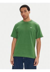 Vans T-Shirt Left Chest II VN000P1P Zielony Loose Fit. Kolor: zielony. Materiał: bawełna #1