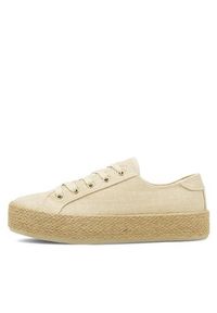 DeeZee Espadryle WSK1576-01 Beżowy. Kolor: beżowy. Materiał: materiał #5