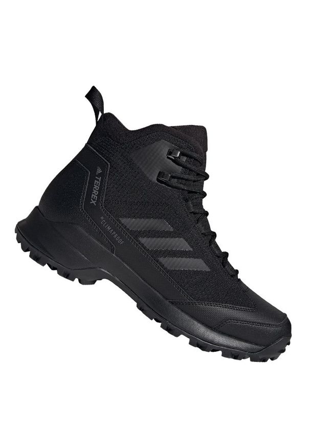Adidas - Buty zimowe adidas Terrex Frozetrack Mid Cw Cp M AC7841 czarne. Kolor: czarny. Materiał: guma. Technologia: ClimaProof (Adidas). Sezon: zima. Model: Adidas Terrex