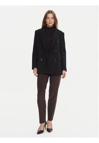 Joseph Ribkoff Spodnie materiałowe 144092F25 Brązowy Slim Fit. Kolor: brązowy. Materiał: syntetyk