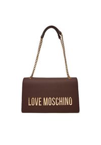 Love Moschino - LOVE MOSCHINO Torebka JC4192PP0HKD0301 Brązowy. Kolor: brązowy. Materiał: skórzane #5