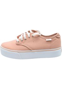 Buty do chodzenia, Vans Camden Platform Canvas VN0A3TL8VV8. Kolor: różowy. Obcas: na platformie. Sport: turystyka piesza