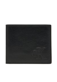 Calvin Klein Duży Portfel Męski Ck Ew Billfold W/ Coin LV04G1072G Czarny. Kolor: czarny. Materiał: skóra