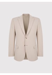 Pako Lorente - PAKO LORENTE – Beżowa marynarka męska. Kolor: beżowy. Materiał: wiskoza, poliester, elastan #6