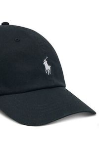 Polo Ralph Lauren Czapka z daszkiem 211912843054 Czarny. Kolor: czarny. Materiał: bawełna, materiał #2