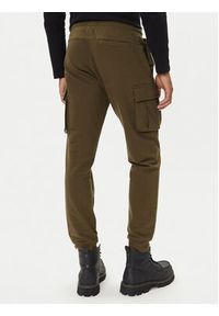 Aeronautica Militare Spodnie dresowe 252PF1010UF00662 Zielony Regular Fit. Kolor: zielony. Materiał: bawełna #4