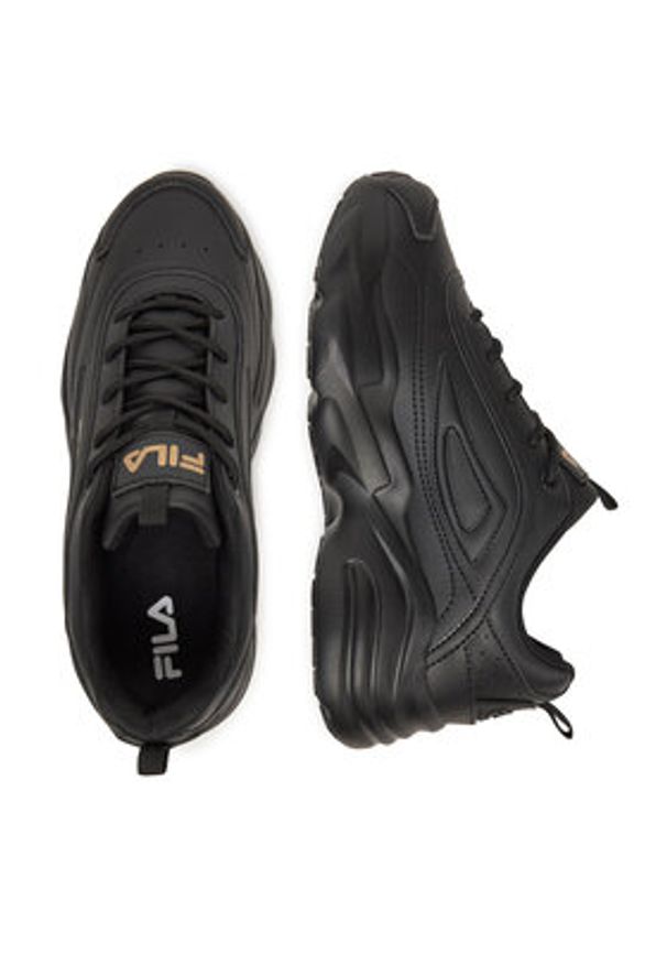 Fila Sneakersy SKYE PLATFORM FFW0591_80010 Czarny. Kolor: czarny. Materiał: materiał, syntetyk. Obcas: na platformie