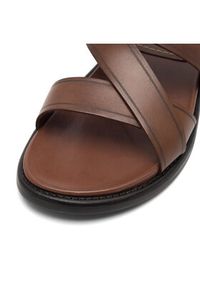 Gino Rossi Klapki MARCELLO-01 MB Brązowy. Kolor: brązowy. Materiał: skóra #3