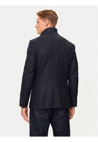 BOSS - Boss Marynarka H-Hutson 50528083 Granatowy Slim Fit. Kolor: niebieski. Materiał: wełna #4