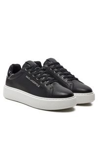 Karl Lagerfeld - KARL LAGERFELD Sneakersy KL62221F Czarny. Kolor: czarny. Materiał: skóra #4