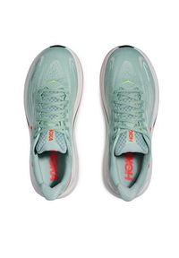 HOKA - Hoka Buty do biegania Clifton 10 1162030 Zielony. Kolor: zielony. Materiał: materiał #3