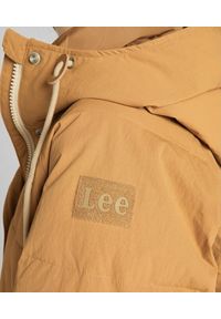 Lee - LEE LONG PUFFER DAMSKA KURTKA PARKA TOBACCO BROWN L56IXWSZ #4