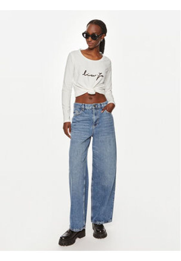 Liu Jo Jeansy UF4204 D4854 Niebieski Wide Fit. Kolor: niebieski