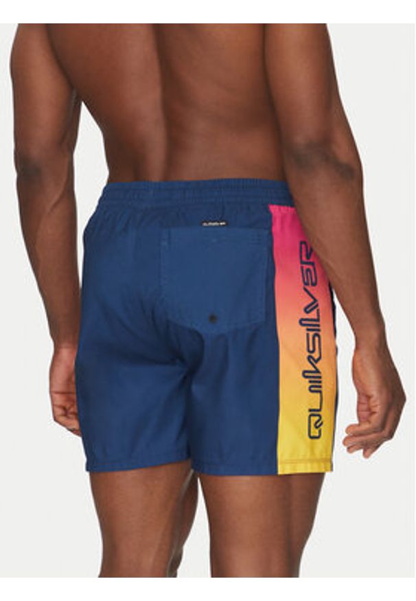 Quiksilver Szorty kąpielowe EQYJV04136 Granatowy Regular Fit. Kolor: niebieski. Materiał: syntetyk