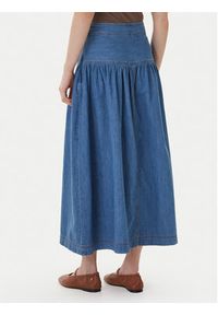 only - ONLY Spódnica jeansowa Sevigny 15364687 Niebieski Regular Fit. Kolor: niebieski. Materiał: bawełna #3