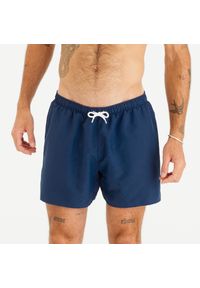 Spodenki surfingowe męskie Decathlon 100 Hendaia. Kolor: niebieski. Materiał: poliester, materiał. Długość: krótkie. Styl: sportowy #1