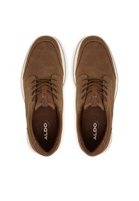 Aldo Sneakersy Konnor 14134980 Brązowy. Kolor: brązowy. Materiał: skóra