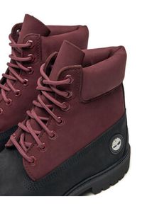 Timberland Trapery 6 In Premium TB0A2P6WEJE1 Bordowy. Kolor: czerwony. Materiał: nubuk, skóra #3
