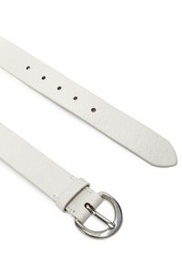 Calvin Klein Pasek Damski Classic Buckle Aop 30Mm LV04K7019G Biały. Kolor: biały. Materiał: skóra #3