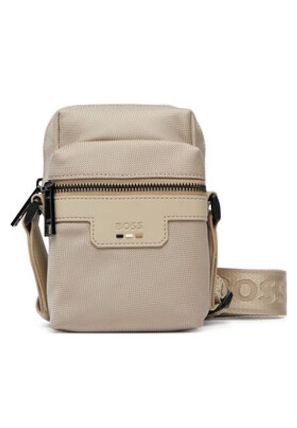 BOSS Saszetka Ray NS 50562886 Beżowy jasny. Kolor: beżowy. Materiał: materiał