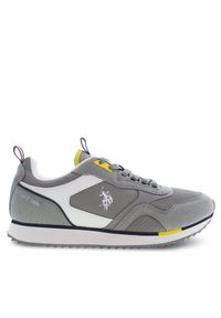 Sneakersy U.S. Polo Assn.. Kolor: szary