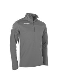 STANNO - Bluza dresowa 1/4 z zamkiem błyskawicznym Stanno Pride. Kolor: szary. Materiał: dresówka #2