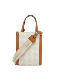 Karl Lagerfeld - KARL LAGERFELD Torebka B3W30139 Kremowy. Kolor: kremowy. Materiał: skórzane #2