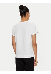 U.S. Polo Assn. T-Shirt WUP0634 Biały Regular Fit. Typ kołnierza: polo. Kolor: biały. Materiał: bawełna #3