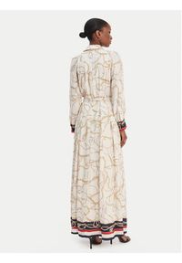 Marciano Guess Sukienka koszulowa 6RGK33 7439A Écru Regular Fit. Materiał: wiskoza. Typ sukienki: koszulowe #5