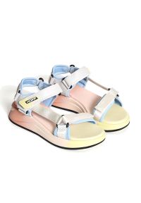 HOFF - Sandały Hoff Model 12508002barduda Kolor Biały. Okazja: na plażę. Kolor: niebieski. Materiał: syntetyk, tkanina. Styl: sportowy