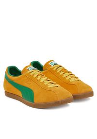 Puma Sneakersy Brasil 401048 03 Pomarańczowy. Kolor: pomarańczowy. Materiał: zamsz, skóra #5