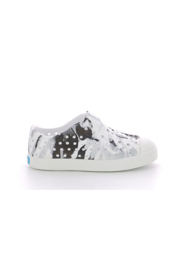 Native Shoes - Buty miejskie dziecięce NATIVE JEFFERSON PRINT YOUTH. Kolor: biały. Wzór: nadruk. Sport: turystyka piesza